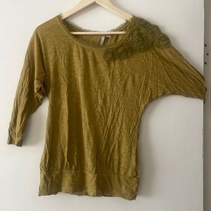 EUC LC Lauren Conrad Pima cotton 3/4 sleeve